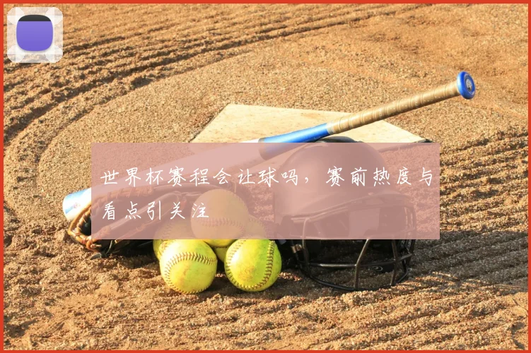 世界杯赛程会让球吗,赛前热度与看点引关注